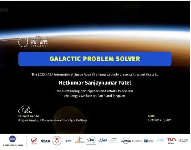 NASA Space Apps Challenge 2025